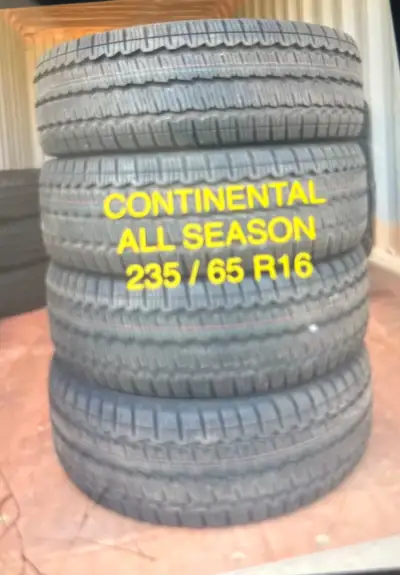 235/65R16(C) Continental Van Contact AS Commercial Tire ***IF AD IS STILL POSTED IT MEANS THE TIRES...