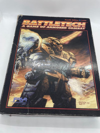 Vintage 1996 BATTLETECH: A Game of Armored Combat, Fourth 4th Ed