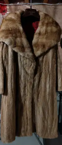 Vintage Mink Fur Coat (Circa 1956)