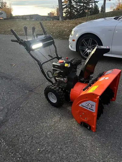 In great condition, only used 3 times this year.