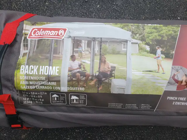 Coleman Back Home Gazebo Screenhouse - BRAND NEW & NEVER USED!63006661876737123