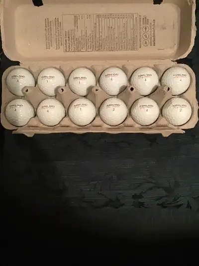 Kirkland golf balls, View more