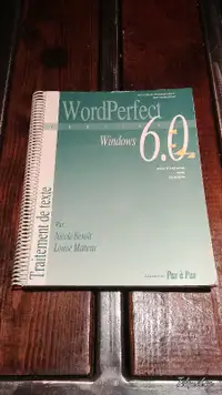 Manuel Vintage WordPerfect 6.0 – FR