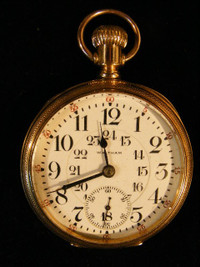 Waltham Vanguard RR pocket watch from 1911