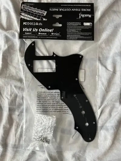 Fender® '69 Thinline® Style Humbucker 3-Ply Pickguard & Screws, View more