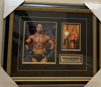 Goldberg Professional Wrestler Autographed Framed Presentation