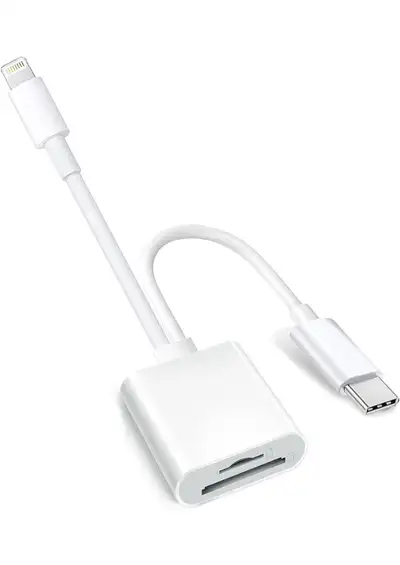 New SD Card Reader for iPhone, Digital Camera Adapter, , View more