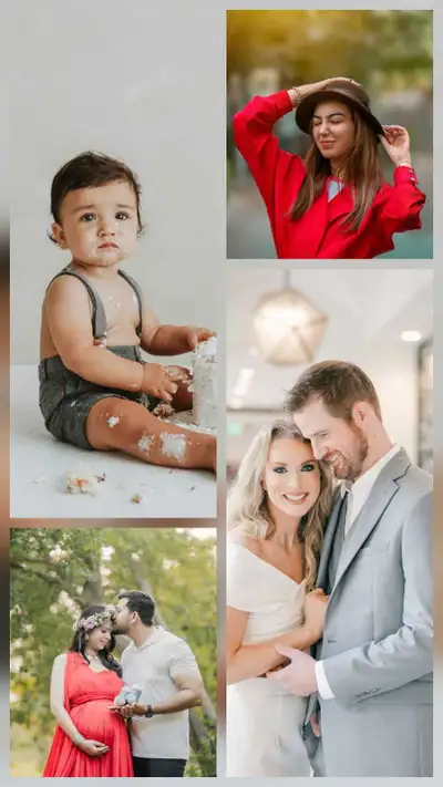 Any kind Studio session indoor, outdoor, ceremonies and bigger shoots, they costs different for the...