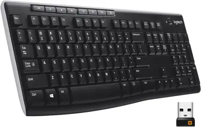 Logitech K270 keyboard, View more