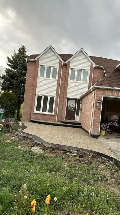 concrete landscaping , View more