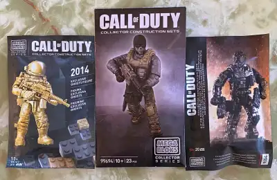 Call of Duty Exclusive Figures Set by Mega Bloks: $200 for all plus shipping