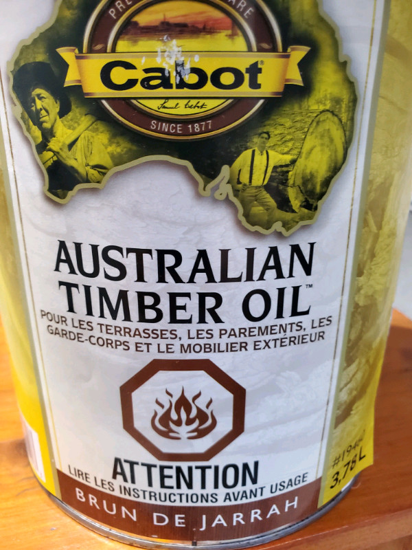 Australian Timber oil (Cabot) dans Autre  à Ville de Montréal - Image 2