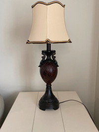 Beautiful lamps for sale! Dark rich accents