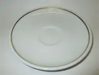 Noritake Philippines Contemporary Fine China 2788 Saucer w Gold