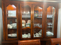 Dining room cabinet hutch