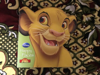Happy faces lion king book
