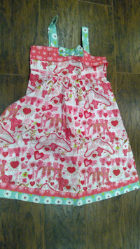 Girl dresses - size 7 and 10