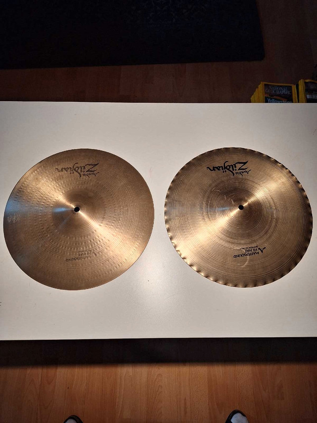 14 inch Zildjian A Mastersound Hi hats in Drums & Percussion in Markham / York Region - Image 3