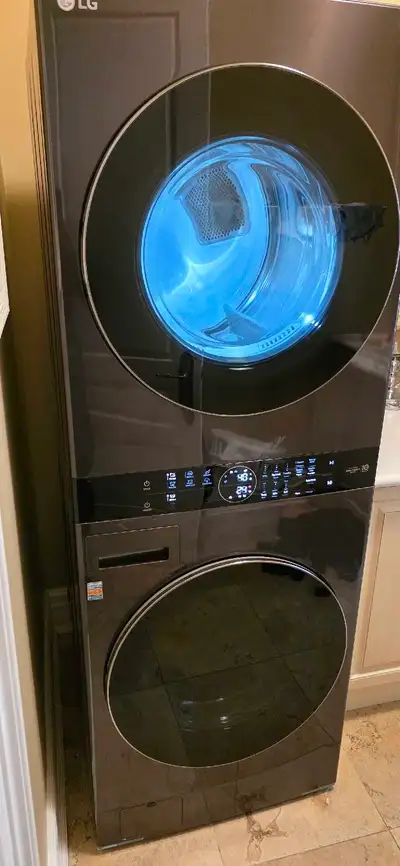 washer and dryer install, View more