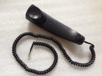 Vintage telephone handset, Black