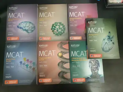 Kaplan 2021-2022 MCAT Books, View more