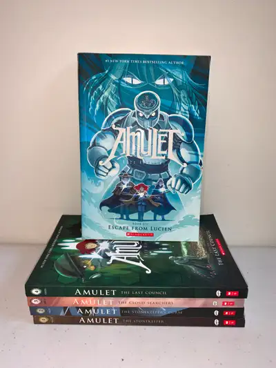 Kids Amulet Graphic Novel Books $4 each, p/u Calgary NW, View more