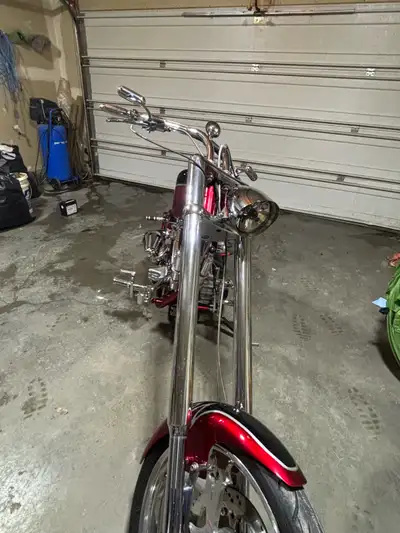 – Custom Built, Road Ready Up for sale is a beautiful 2005 iron horse chopper with only 18,000 miles...