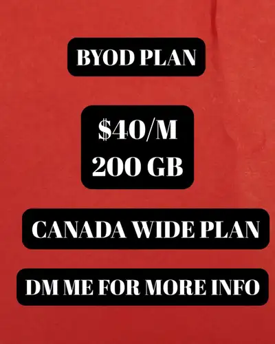 Bring Your Own Device and Get 200GB for $39, View more