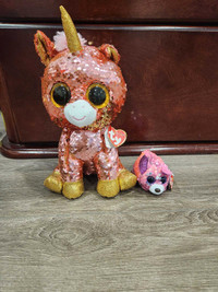 Ty beanie boos Sunset and yappy