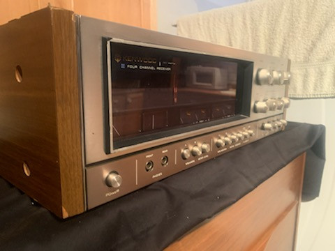 Vintage Kenwood KR-9340 Quad Receiver in Stereo Systems & Home Theatre in Windsor Region - Image 3