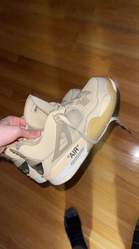 Off white 4s size 8 used