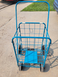 Folding shopping cart