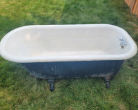 Cast Iron Clawfoot Tub-Manufactured in 1945
