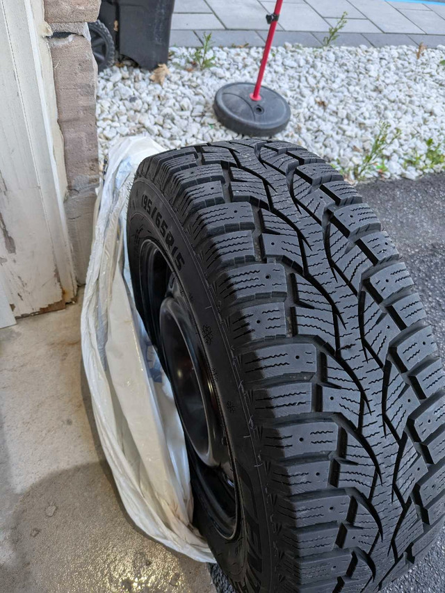 15" winter tires on rims in Other in Barrie - Image 2