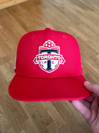 NEW Sz 6 7/8 Toronto FC New Era On-Field 59FIFTY Fitted Hat -Red