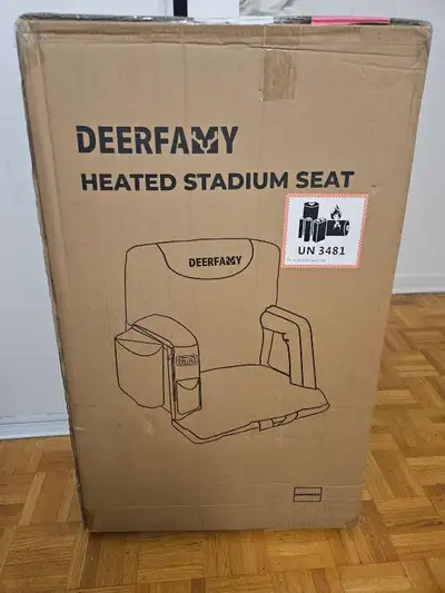 Deerfamy Heated Stadium Seat, View more