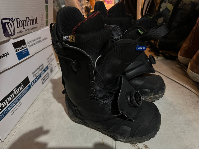 ***BURTON ION STEP ON MEN’S BOOTS SIZE 7.5 US*** dans Planches à neige  à Ville de Montréal - Image 3