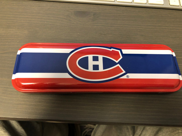 Montreal Canadiens Card Game & Pencil Case /w Pencils in Arts & Collectibles in Dartmouth - Image 3