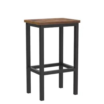 Kitchen Breakfast Bar Stool with Footrest, Industrial in Living , View more