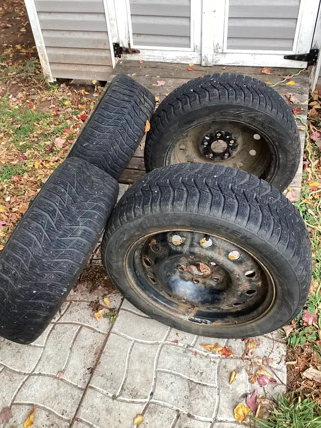 205/55R16 91T snow tires on rims in Tires & Rims in Truro - Image 2