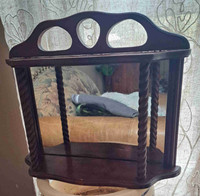 Vintage Wall Mirror/Stand