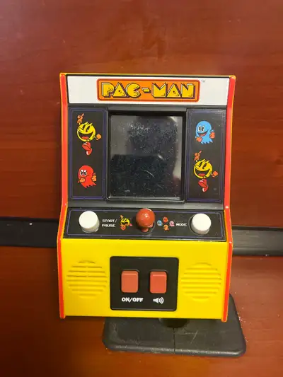 Pac-Man Mini Arcade Tabletop LCD Game Bandai Namco Tested Works