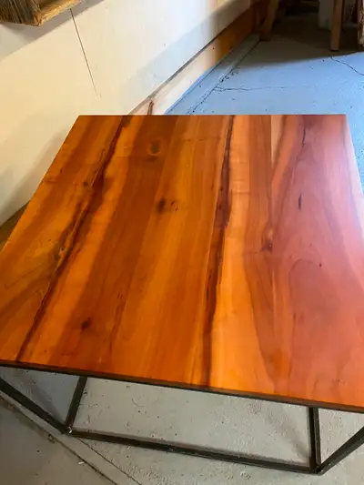 Ready To Go  This Cherry Wood End Table, View more