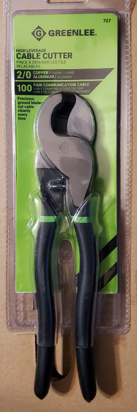 Greenlee 727 Cable Cutter, 9-1/4-Inch