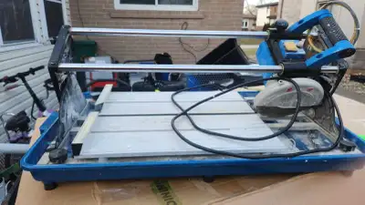 Compound wet tile saw, View more