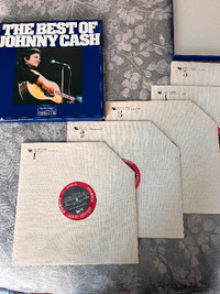 JOHNNY CASH - THE BEST OF JOHNNY CASH - 5 X VINYL LP