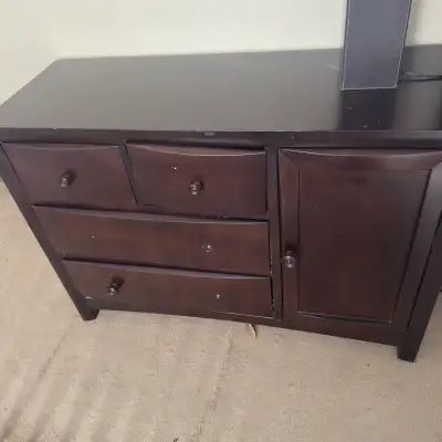 solid wood dresser / changing table, View more