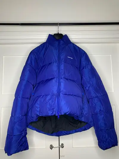 Balenciaga C Shape Blue Puffer Jacket, View more