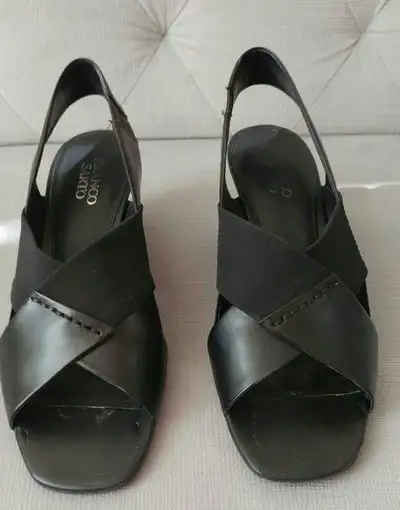 sandales noires Franco Sarto, View more