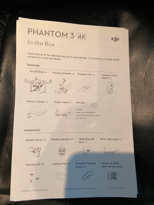 Drone Phantom 3 4K in General Electronics in Kingston - Image 2